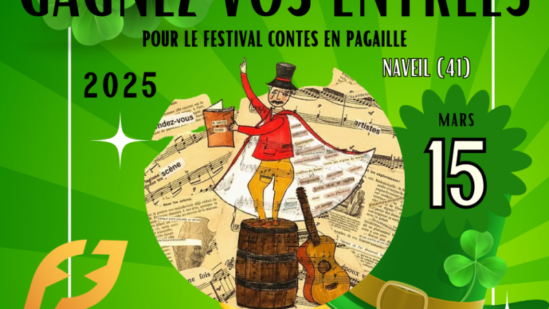 Gagnez vos entrées pour le festival CONTES EN PAGAILLE